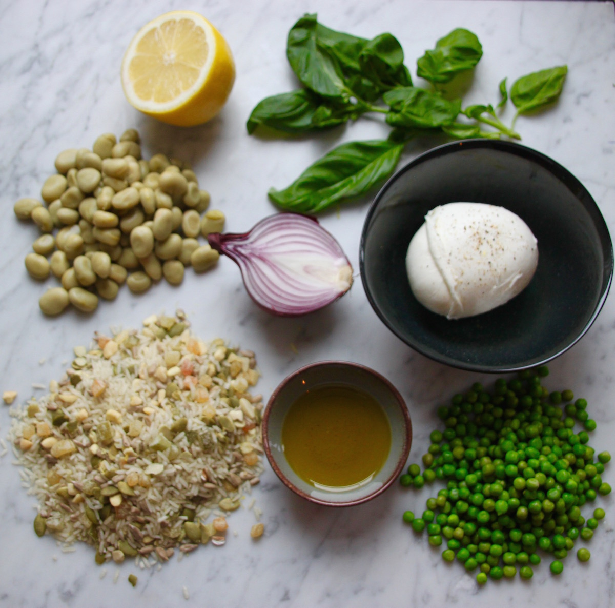 notenrijst salade ingrediënten