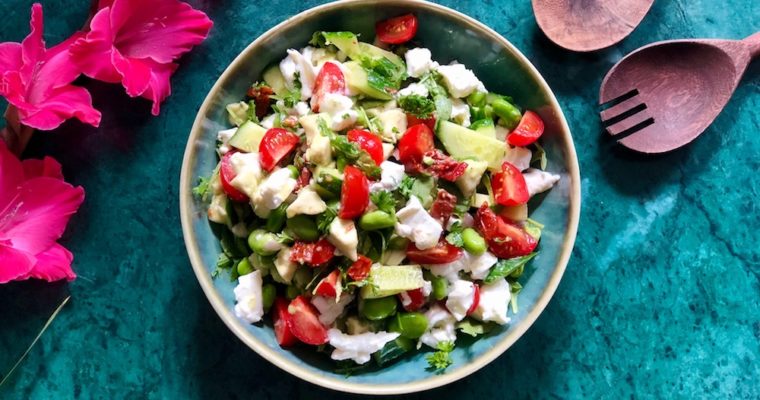 Buffelmozzarella salade