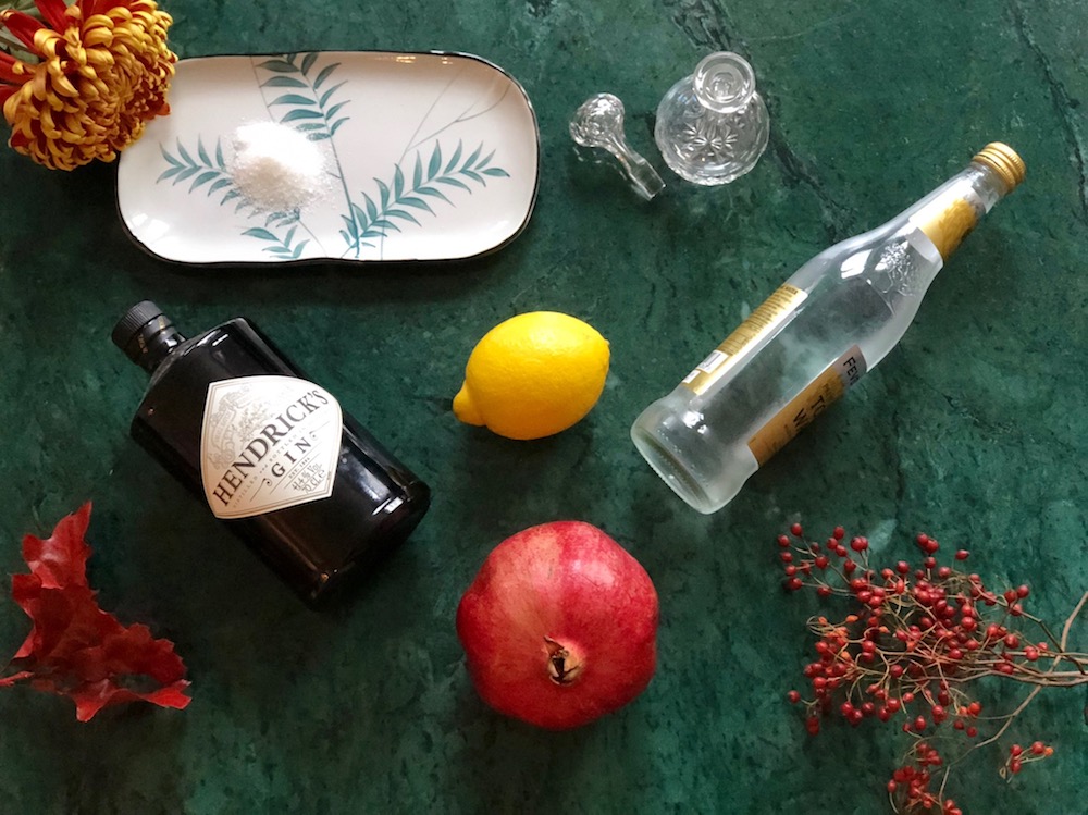 Ingrediënten christmas G&T's