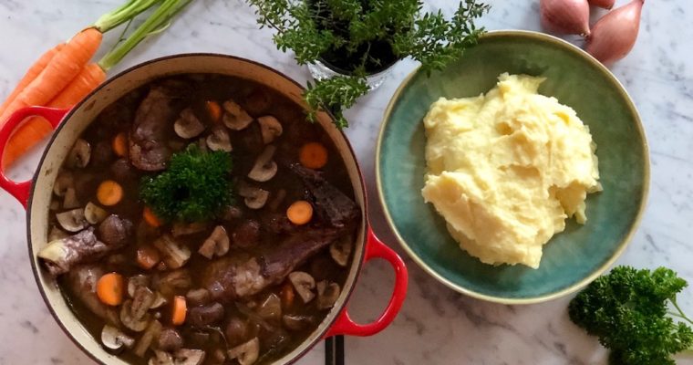 Feestelijke coq au vin