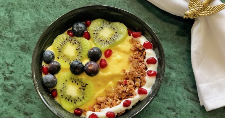 Frozen Mango Bowl