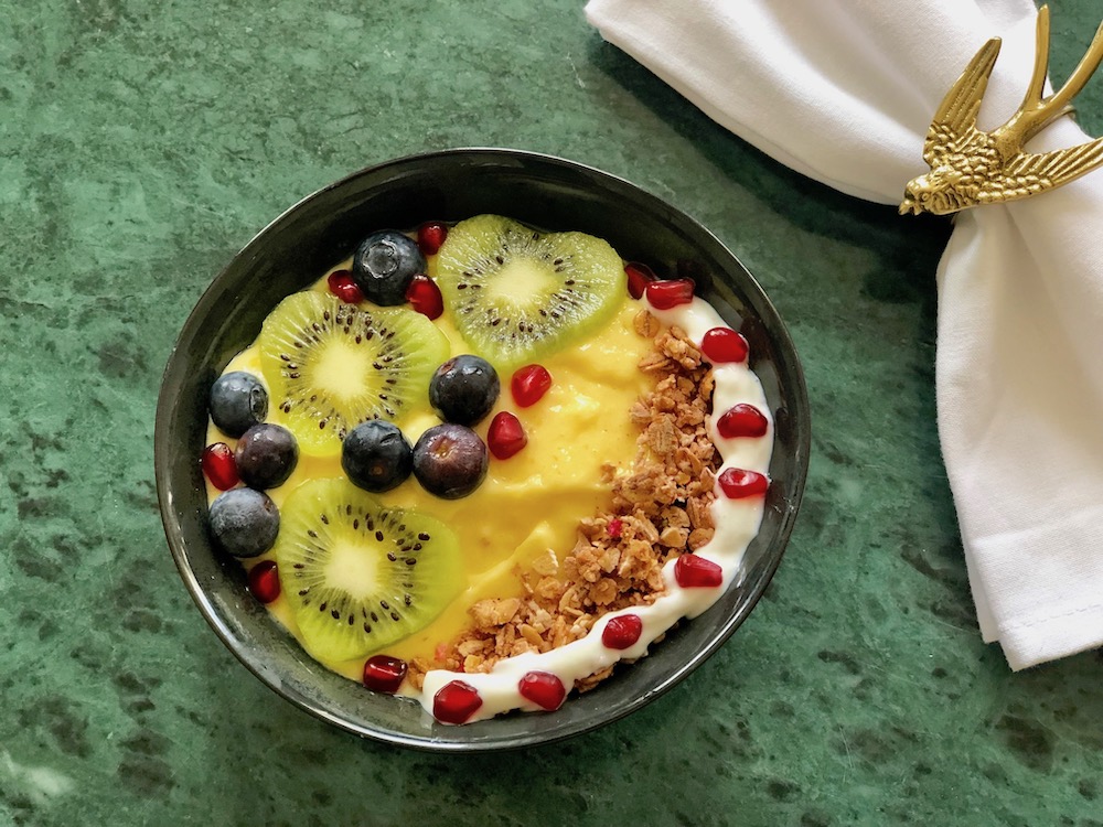 Frozen Mango Bowl