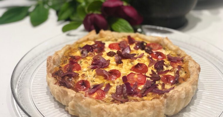 Pompoen quiche